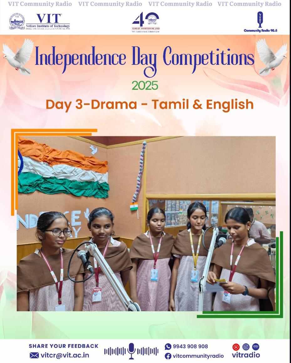 Day 3 โ Drama (Tamil & English)