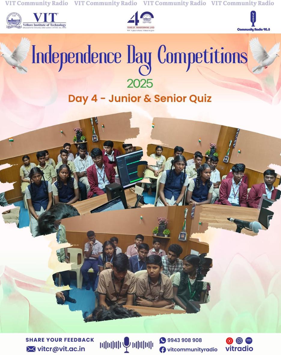 Day 4 โ Junior & Senior Quiz