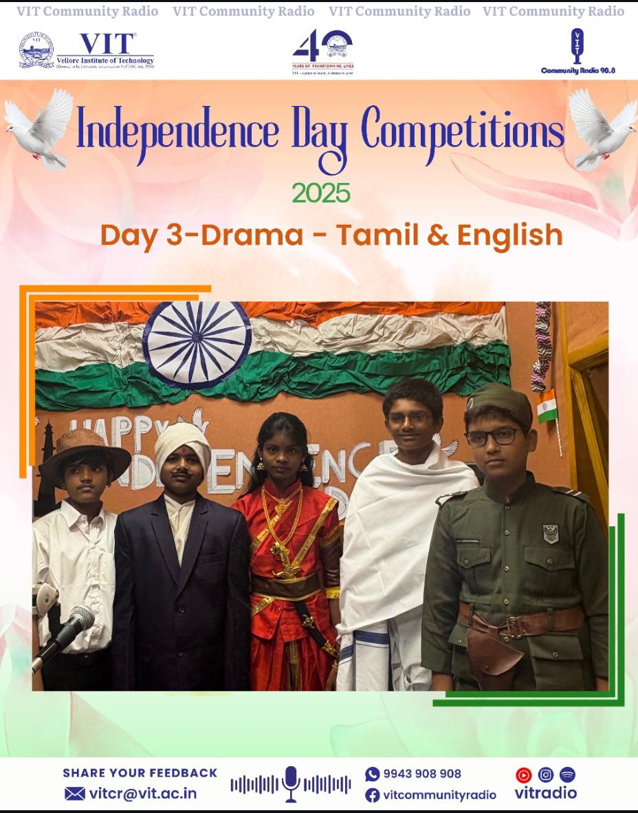 Day 3 โ Drama (Tamil & English)